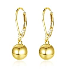 Gold hoop earrings for sale  Delivered anywhere in UK