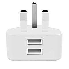 Double usb charger for sale  Delivered anywhere in Ireland