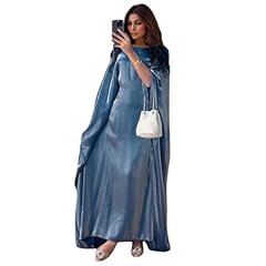 Women satin abaya for sale  Delivered anywhere in UK