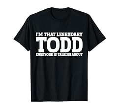 Todd personal name for sale  Delivered anywhere in USA 