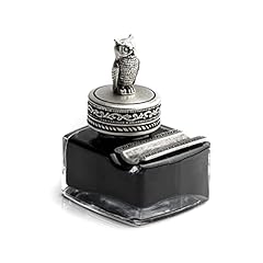 Owl glass inkwell for sale  Delivered anywhere in USA 