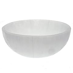 Selenite round bowl for sale  Delivered anywhere in UK