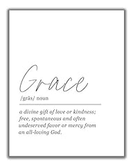 Grace definition wall for sale  Delivered anywhere in USA 