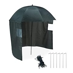 Relaxdays ombrello tenda usato  Spedito ovunque in Italia 