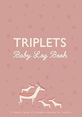 Triplets daily logbook for sale  Delivered anywhere in UK