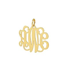 Solid gold initials for sale  Delivered anywhere in USA 