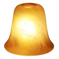 Amber glass shade for sale  Delivered anywhere in USA 
