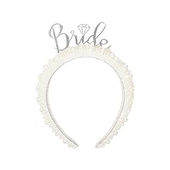 Pearl bride headband for sale  Delivered anywhere in UK