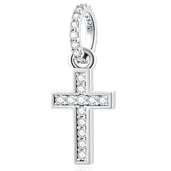 Sparkling cross charms for sale  Delivered anywhere in Ireland