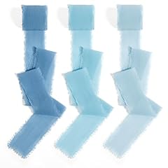 Geschenkband blau chiffonband gebraucht kaufen  Wird an jeden Ort in Deutschland