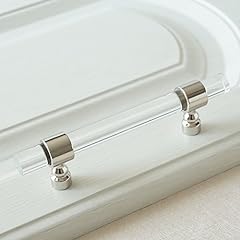 LBFEEL 3.0" Lucite Drawer Pulls Dresser Handle Acrylic, used for sale  Delivered anywhere in Canada