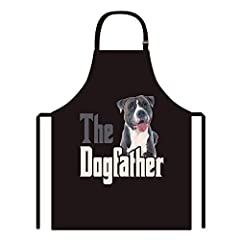 BAGEYOU Dog Father Apron with American Staffordshire for sale  Delivered anywhere in UK