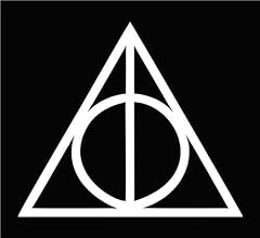 Deathly hallows decal for sale  Delivered anywhere in UK