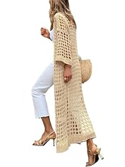 Crochet long sweater for sale  Delivered anywhere in USA 