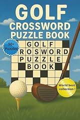 Golf crossword puzzle for sale  Delivered anywhere in UK