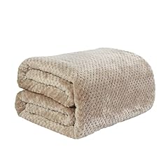 Dreamscene beige throw for sale  Delivered anywhere in UK