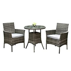 Raygar 3pcs rattan for sale  Delivered anywhere in Ireland
