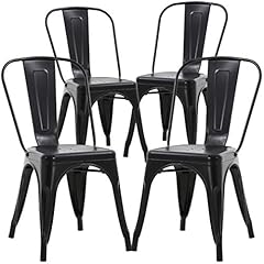 Metal dining chairs for sale  Delivered anywhere in USA 