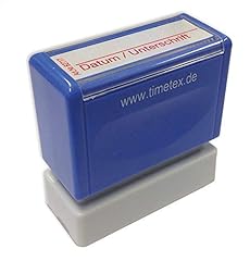 Timetex timbro serigrafato usato  Spedito ovunque in Italia 
