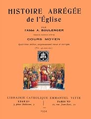 Histoire abrégée église d'occasion  Livré partout en France