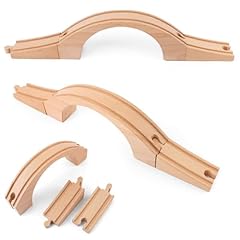 Wood train track for sale  Delivered anywhere in UK