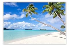 Plage blanche palmiers d'occasion  Livré partout en France