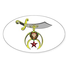 Cafepress shriner oval for sale  Delivered anywhere in USA 