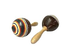 Dot painted maracas for sale  Delivered anywhere in UK