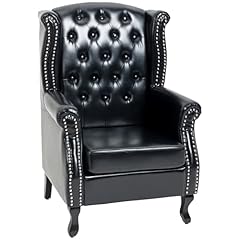 Homcom wingback armchair for sale  Delivered anywhere in UK