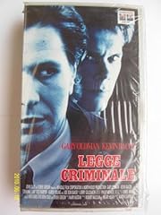 Vhs legge criminale usato  Spedito ovunque in Italia 