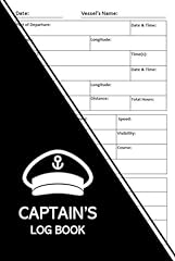 Captain log book for sale  Delivered anywhere in UK
