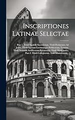 Inscriptiones latinae selectae usato  Spedito ovunque in Italia 