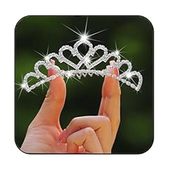 Yean rhinestone tiara for sale  Delivered anywhere in USA 