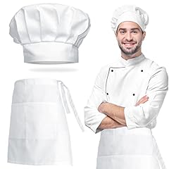 Cappello grembiule cuoco usato  Spedito ovunque in Italia 
