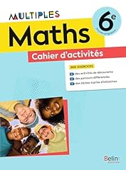 Multiples maths cahier d'occasion  Livré partout en France