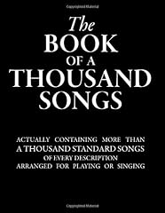 Book thousand songs for sale  Delivered anywhere in USA 