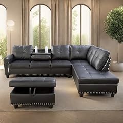 Glasflength shaped sectional for sale  Delivered anywhere in USA 