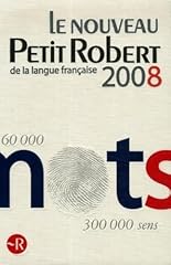 Nouveau petit robert d'occasion  Livré partout en France