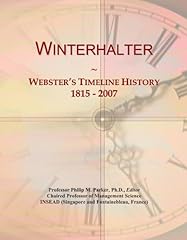 Winterhalter webster timeline for sale  Delivered anywhere in Ireland