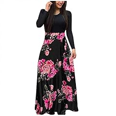 Freizeitkleid maxi blumendruck gebraucht kaufen  Wird an jeden Ort in Deutschland