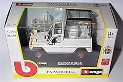 Burago white papamobile for sale  Delivered anywhere in UK