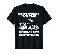 Worry forklift certificate for sale  Delivered anywhere in USA 