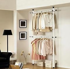 Telescopic clothes rail for sale  Delivered anywhere in Ireland
