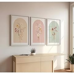 Watercolor flower wall for sale  Delivered anywhere in USA 