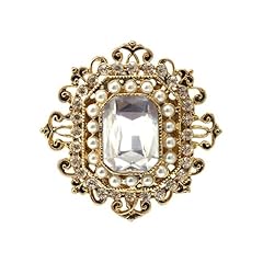 Antique rhinestone brooch for sale  Delivered anywhere in UK