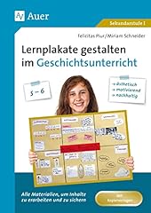 Lernplakate gestalten geschich gebraucht kaufen  Wird an jeden Ort in Deutschland