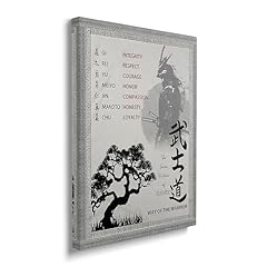 Samurai canvas wall for sale  Delivered anywhere in USA 