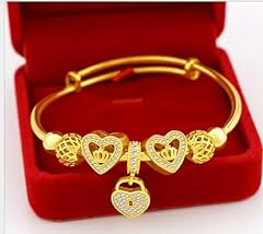 Bracelet jaune carats d'occasion  Livré partout en France