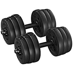 Yaheetech 2x10kg dumbbells for sale  Delivered anywhere in UK