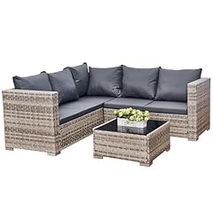 Aouxin seater rattan for sale  Delivered anywhere in UK